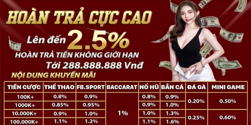 S66 còn có chương trình khác như hoàn trả thua hàng tháng